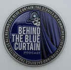 Behind The Blue Curtain Podcast Challenge Coin - BrysonShop.com