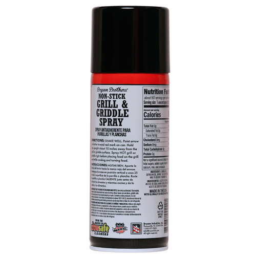 Bryson Brothers Non-Stick Grill & Griddle Spray - 6oz - BrysonShop.com