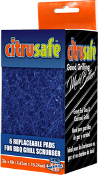 CitruSafe Replaceable Pads For BBQ Grill Scrubber - BrysonShop.com